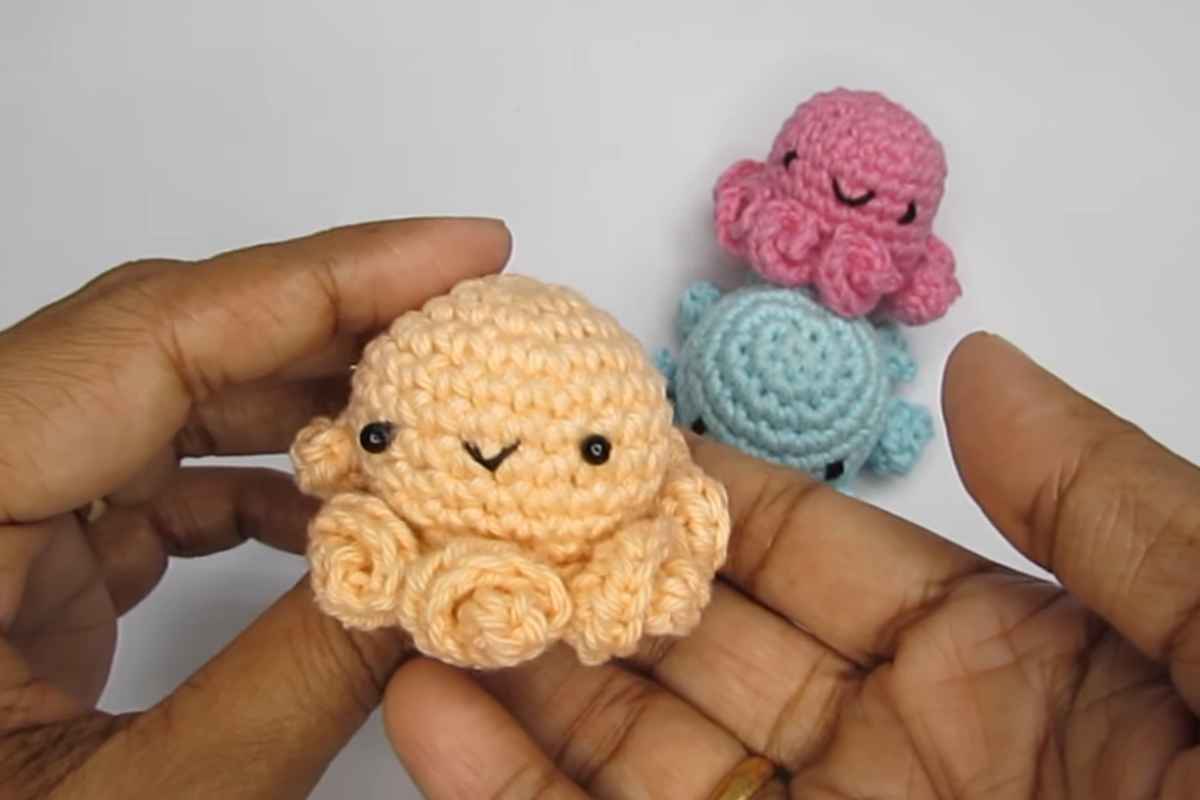 Crafting a No-Sew Baby Octopus with Free Pattern!